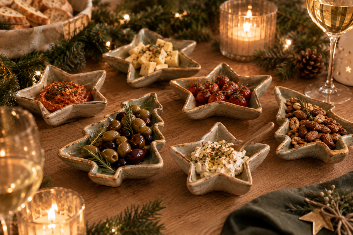 Kerstworkshop 🎄: Aperitiefschaaltjes - Dinsdag 8 december 2026 om 19 uur