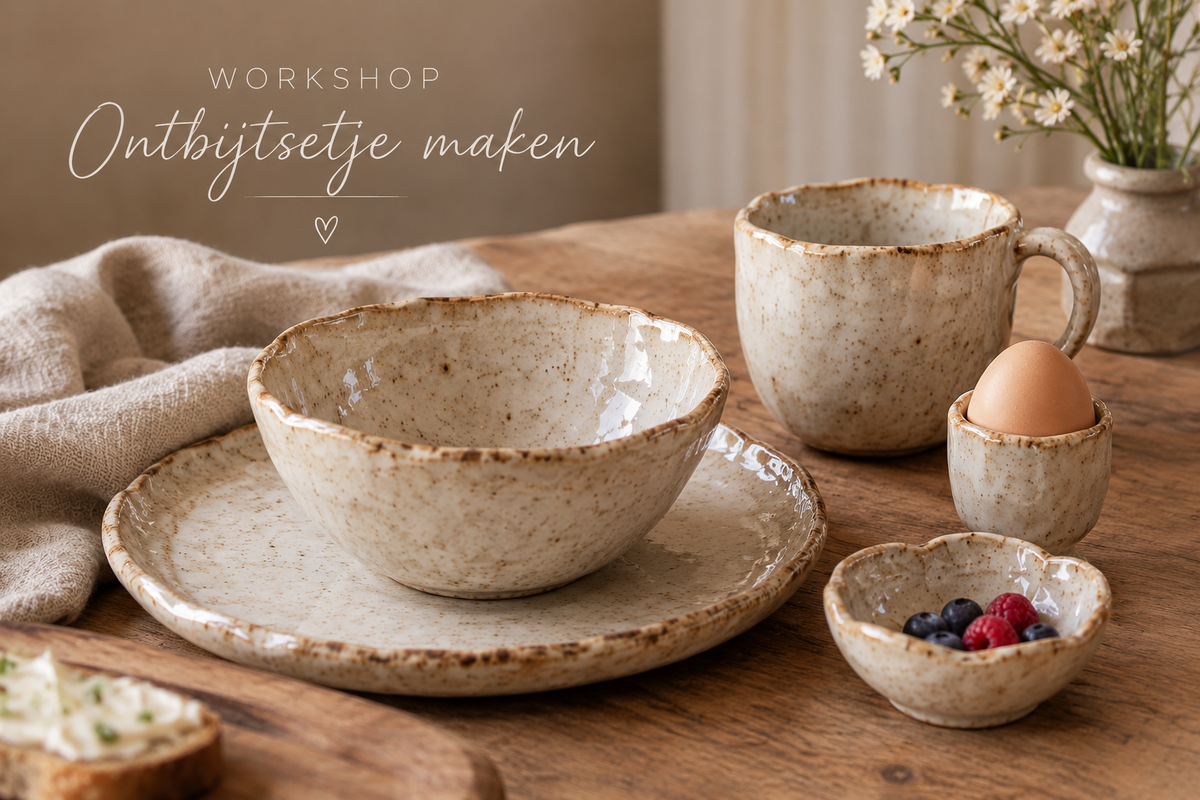Workshop: Ontbijtsetje - Zondag 20 december 2026 om 10 uur